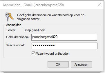 gmail wachtwoord